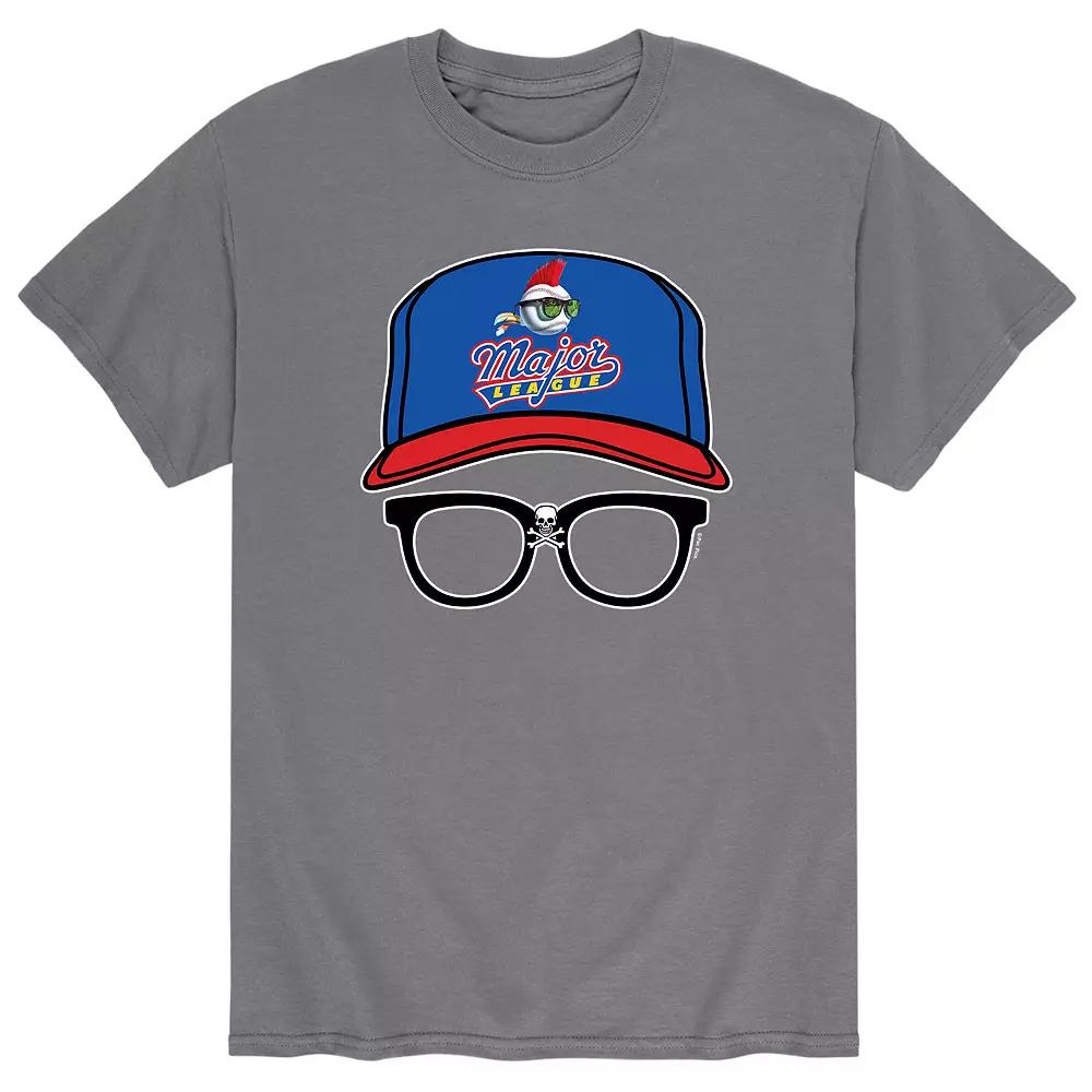 Men's Major League Cap & Glasses Baseball Tee,  Product Image