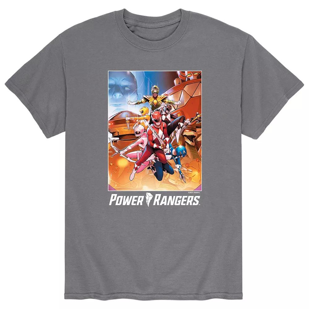 Men's Power Rangers Comic Cover Tee,  Product Image