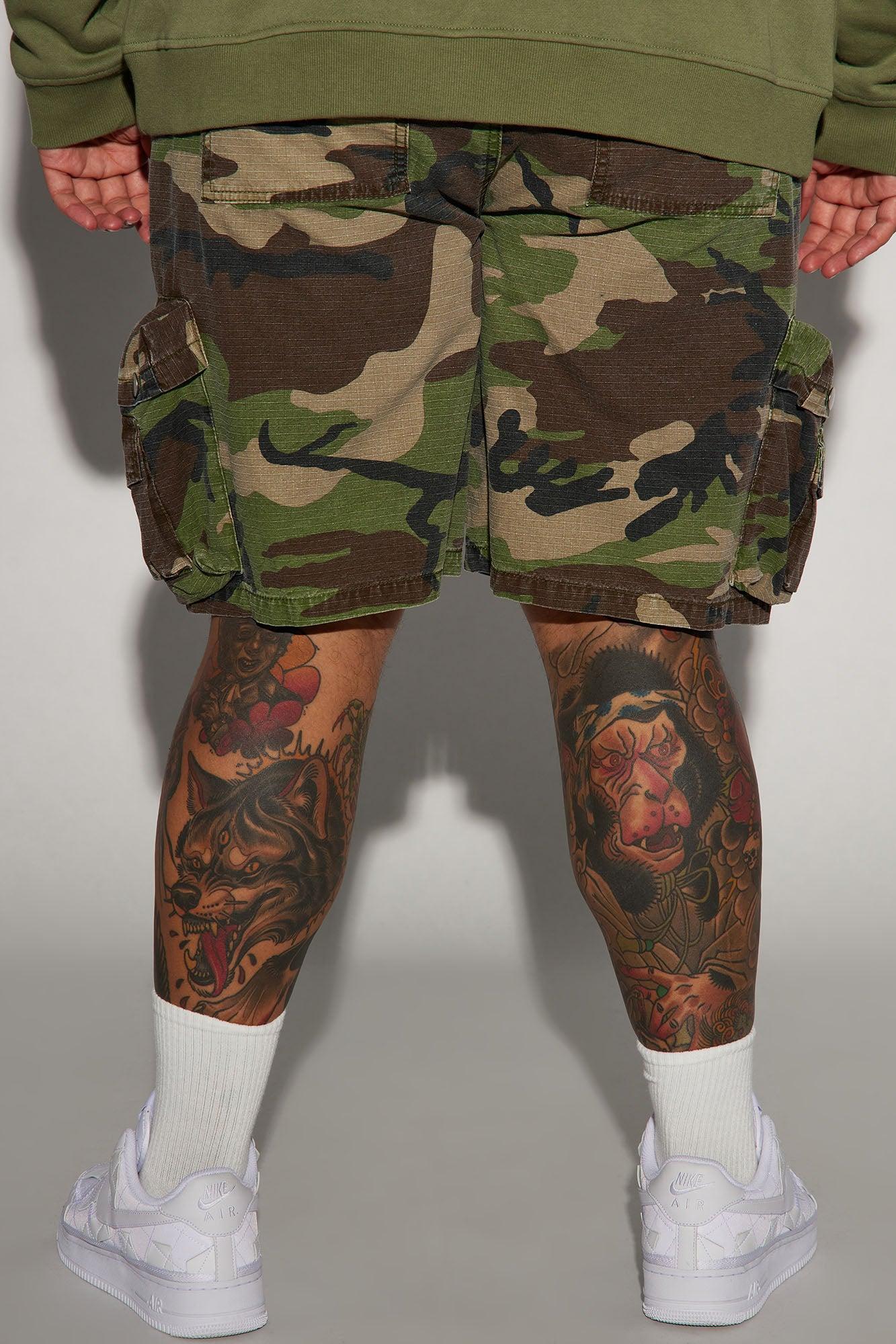 Games Calling Cargo Shorts - Camouflage Product Image