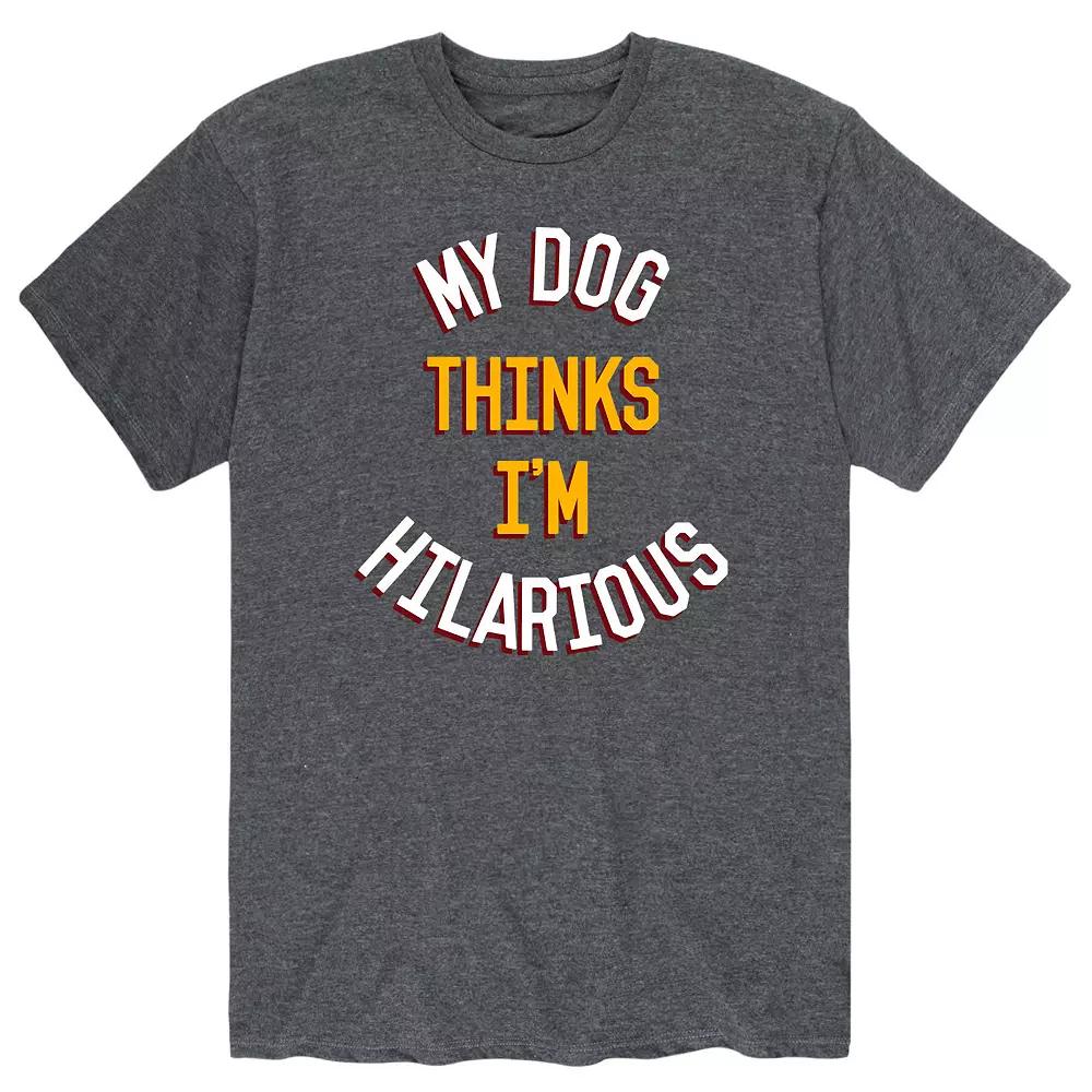 Men's Hiliarious Dog Tee,  Product Image