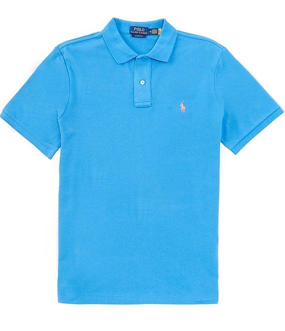 Polo Ralph Lauren Classic Fit Solid Cotton Mesh Polo Shirt Product Image