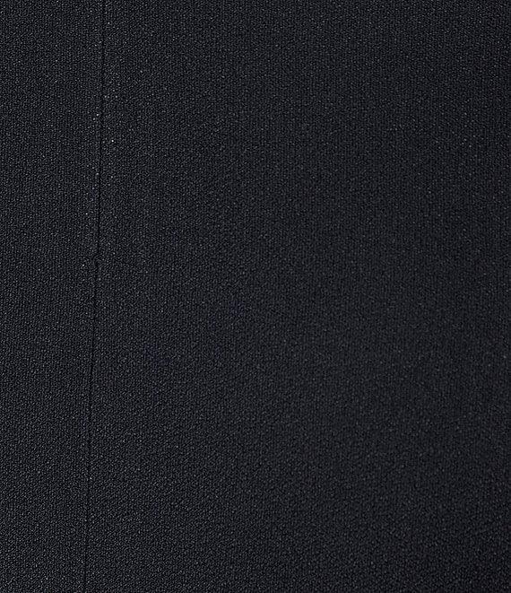 BOSS by Hugo Boss Dibea Woven V-Neck Sleeveless Waist Cutout Midi A-Line Dress Product Image