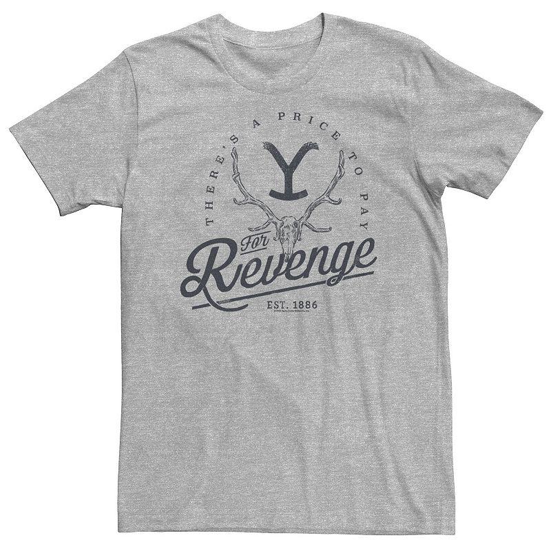 Big & Tall Yellowstone There's A Price To Pay For Revenge Tee, Men's,  Product Image