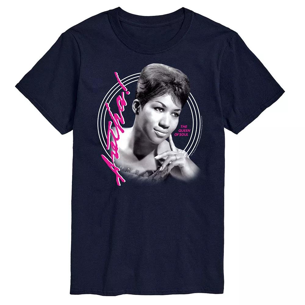 Men's Aretha Franklin Queen Of Soul Graphic Tee,  Product Image