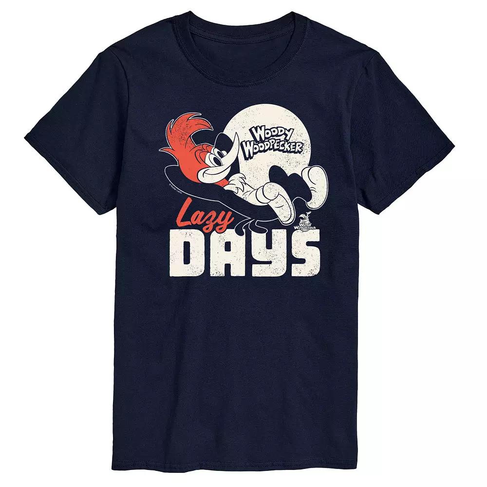 Big & Tall Woody Woodpecker Lazy Days Graphic Tee, Men's,  Product Image
