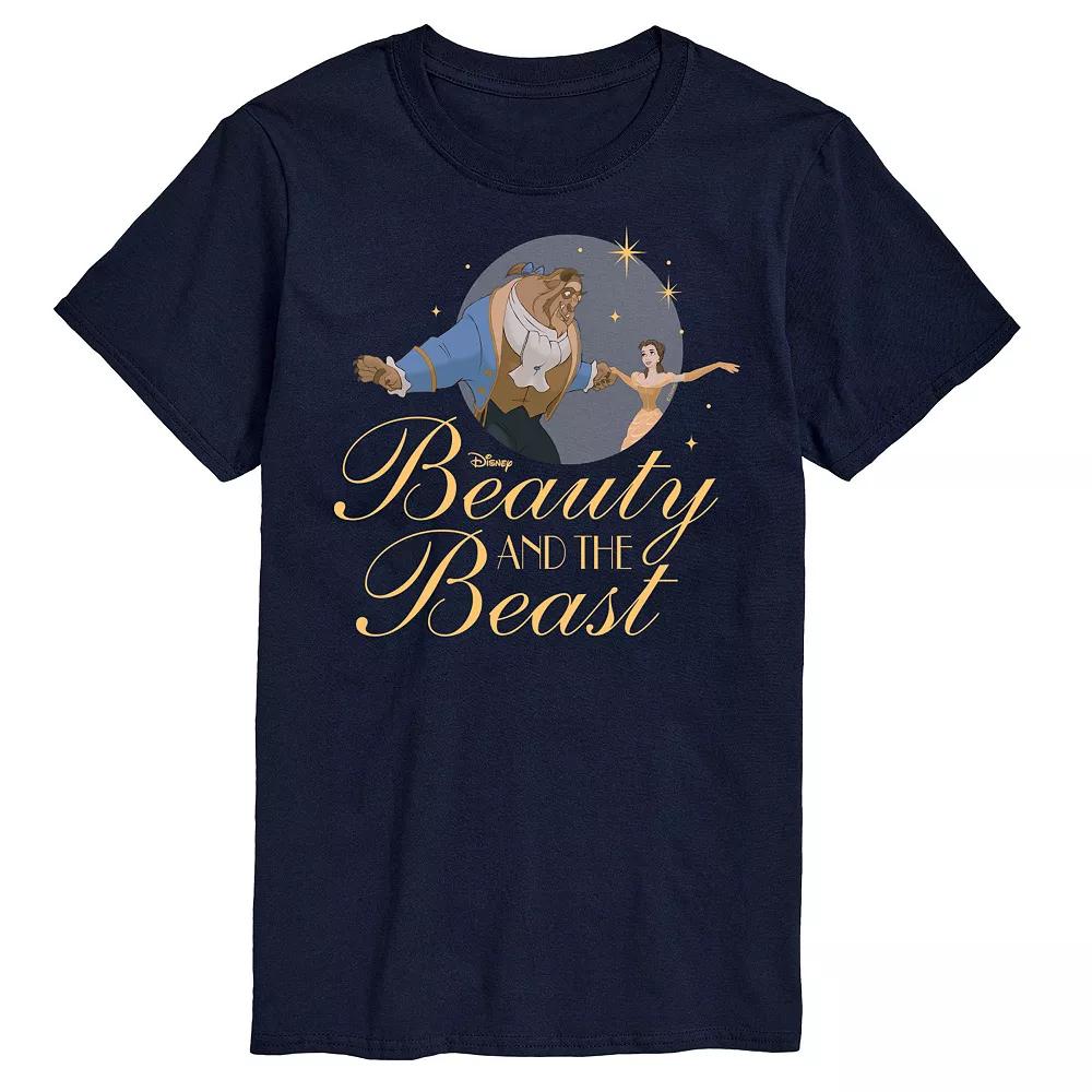 Disney Princess Big & Tall Beauty and The Beast Graphic Tee, Men's,  Product Image