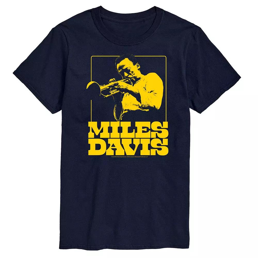 Big & Tall Miles Davis Tee, Men's,  Product Image