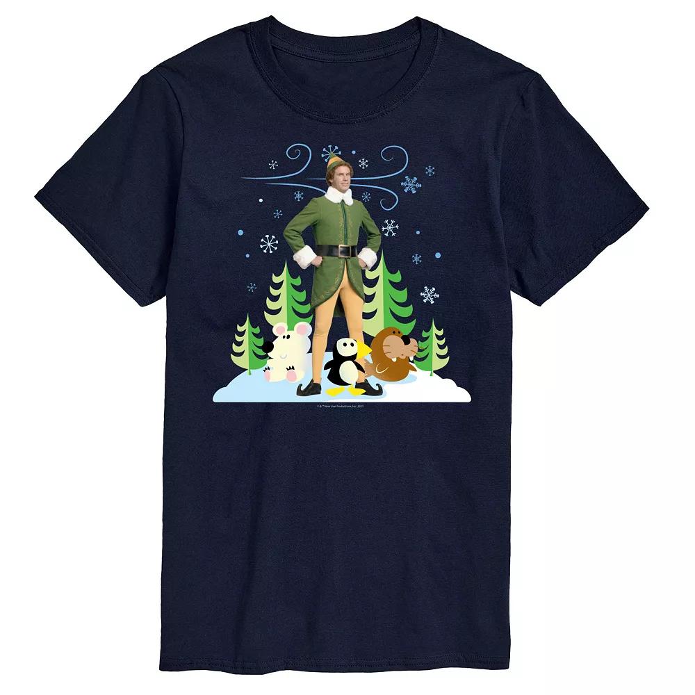 Men's Elf Buddy And Arctic Puppets Tee,  Product Image