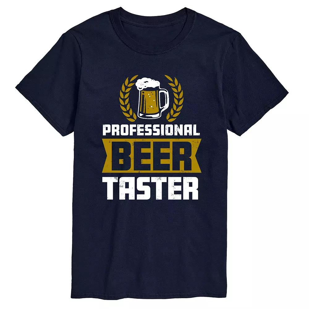 Big & Tall Professional Beer Taster Tee, Men's,  Product Image