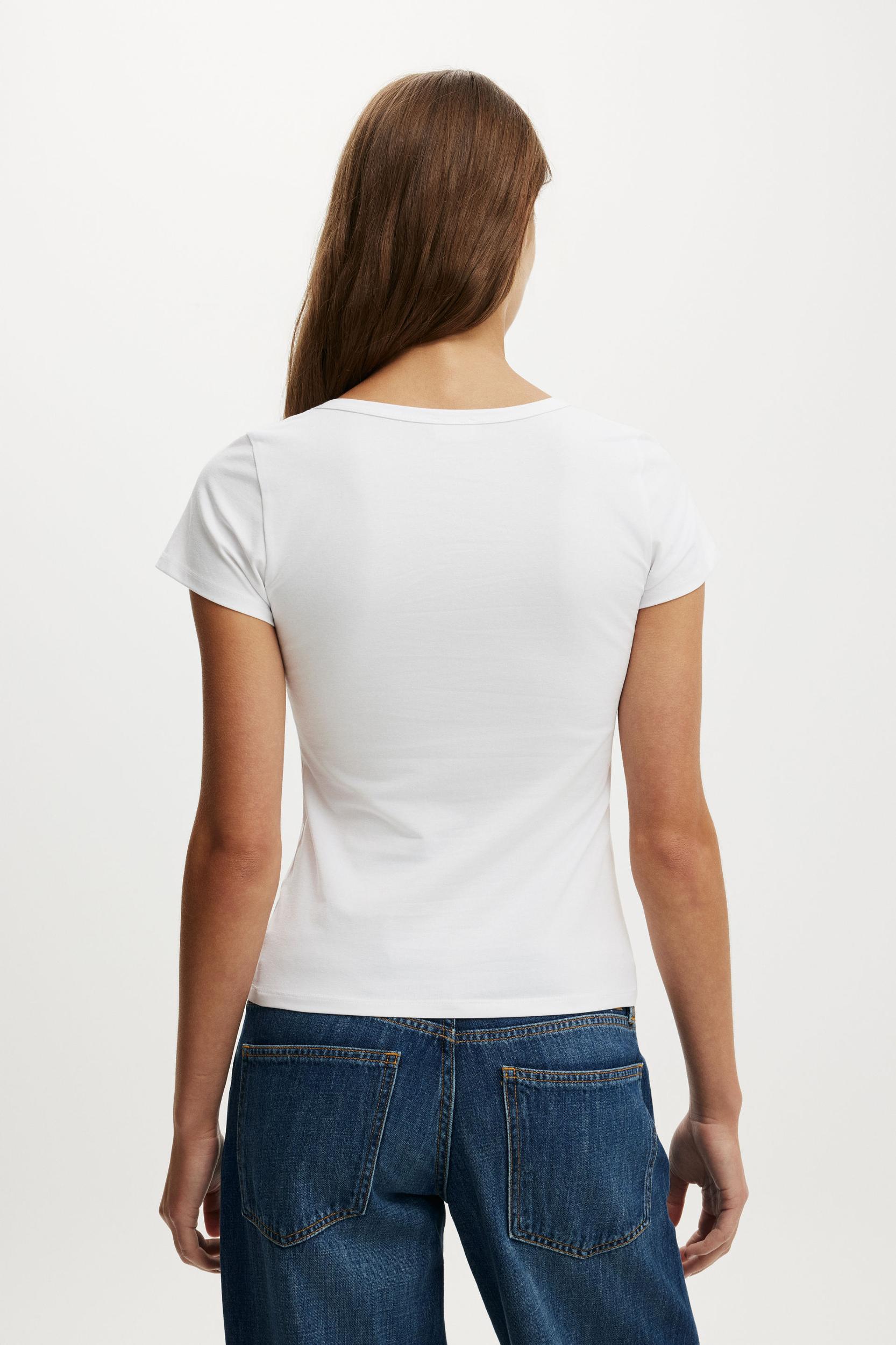 Everyday Smooth Scoop Neck Tee Product Image