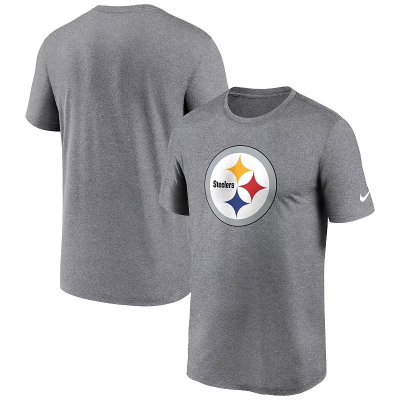 Men's Nike Heather Charcoal Pittsburgh Steelers,  Product Image