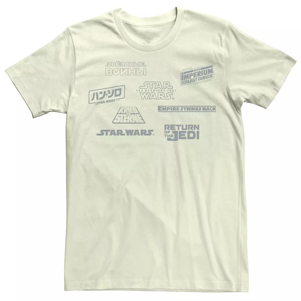 Men's Star Wars International Logos Tee,  Product Image