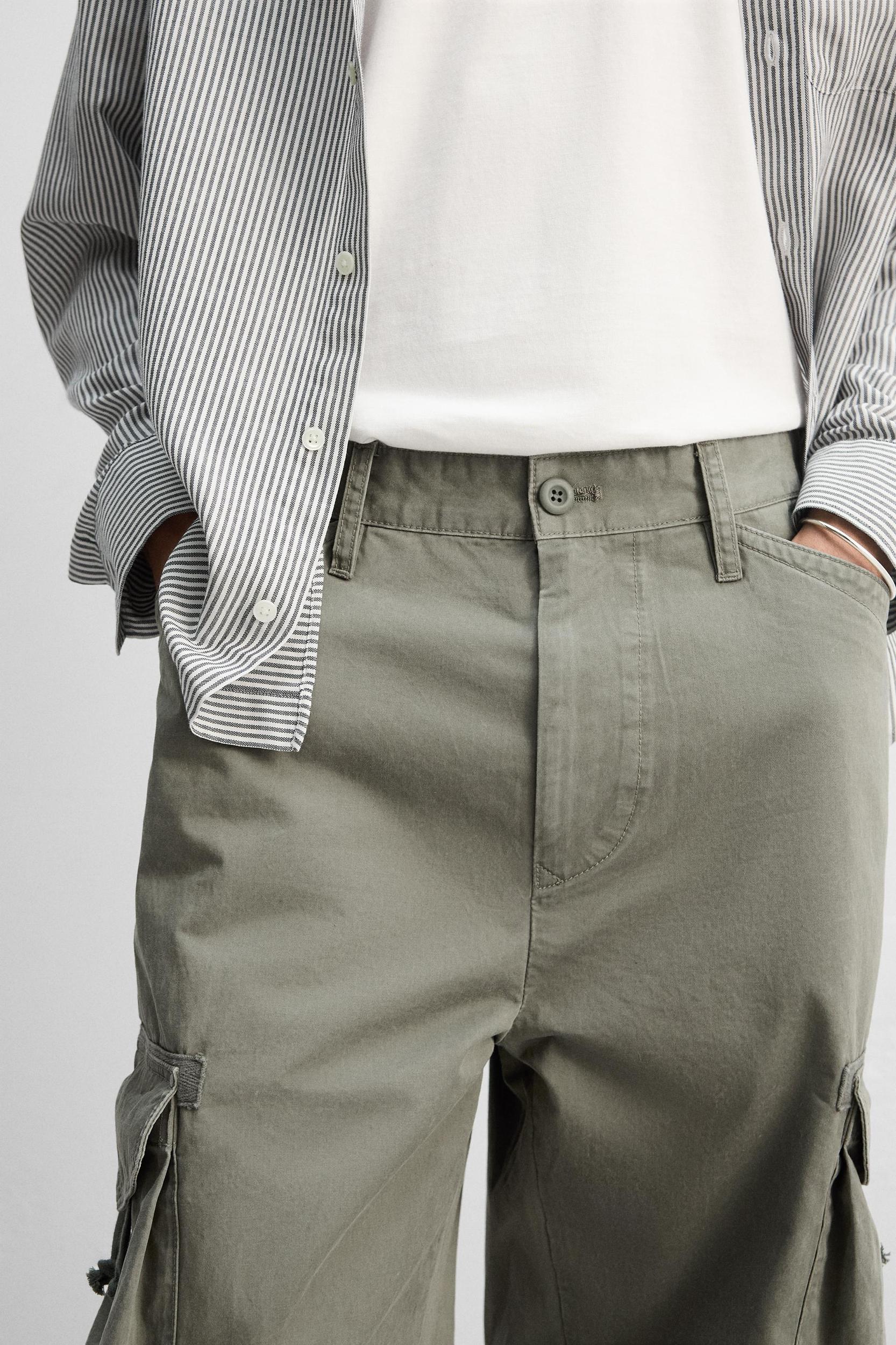 WASHED CARGO PANTS Product Image