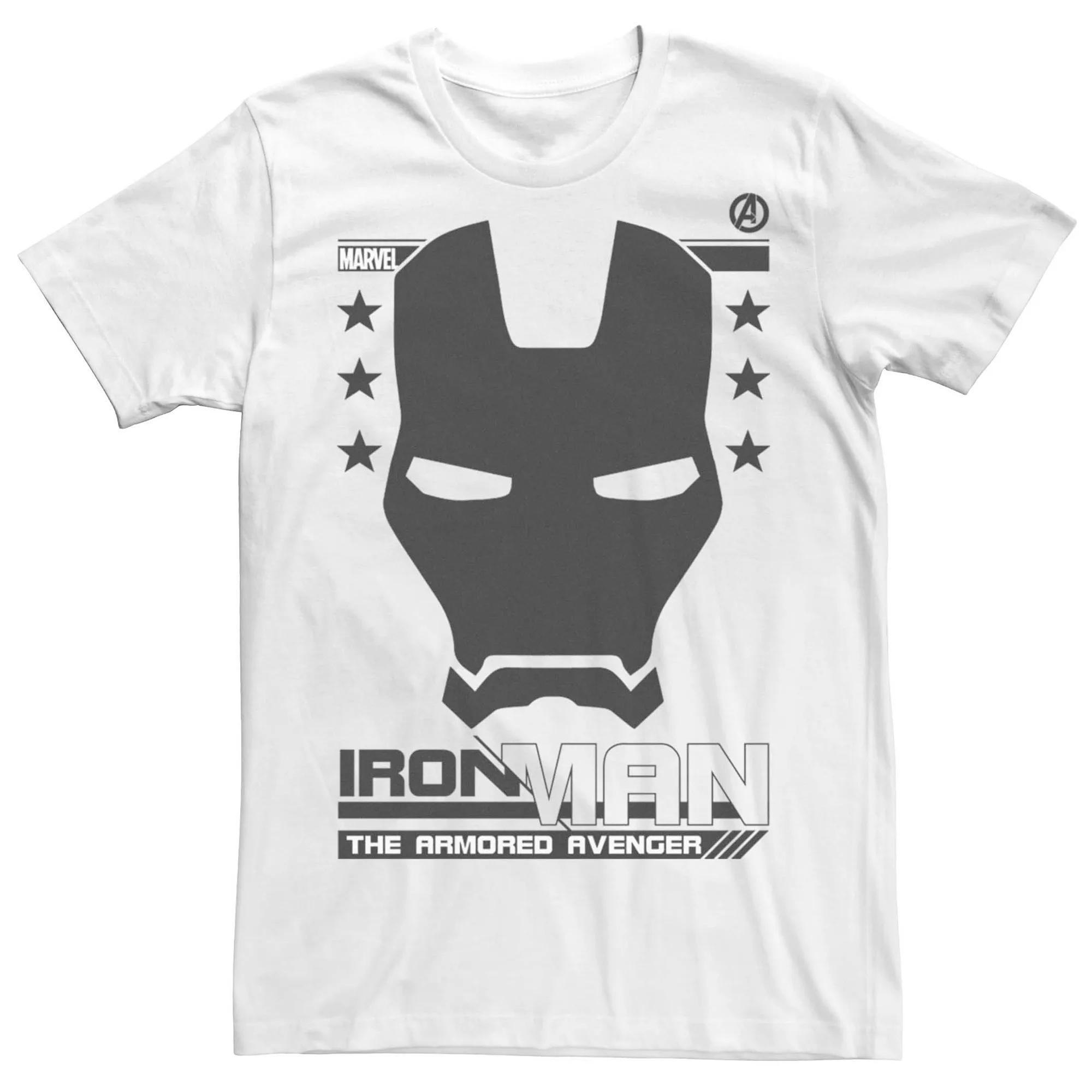 Men's Marvel's Iron Man The Armored Avenger Poster Tee,  Product Image