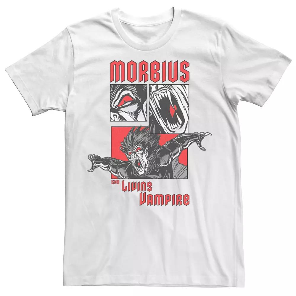 Men's Marvel Morbius The Living Vampire Panels Tee,  Product Image