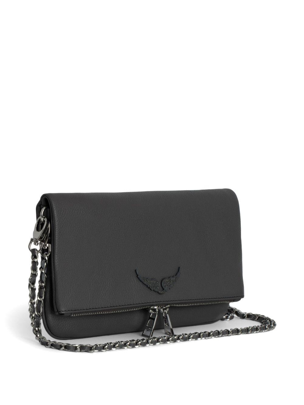 Rock leather clutch bag Product Image