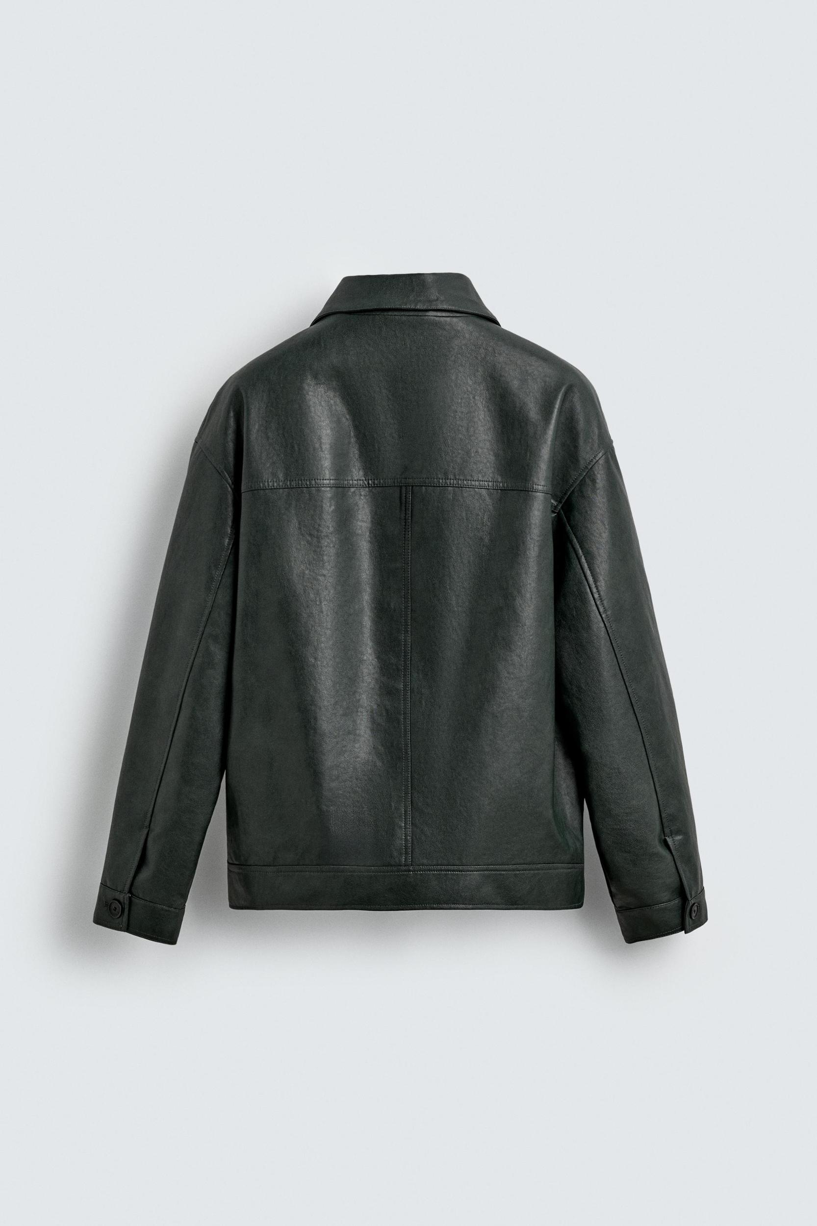 FAUX LEATHER JACKET Product Image