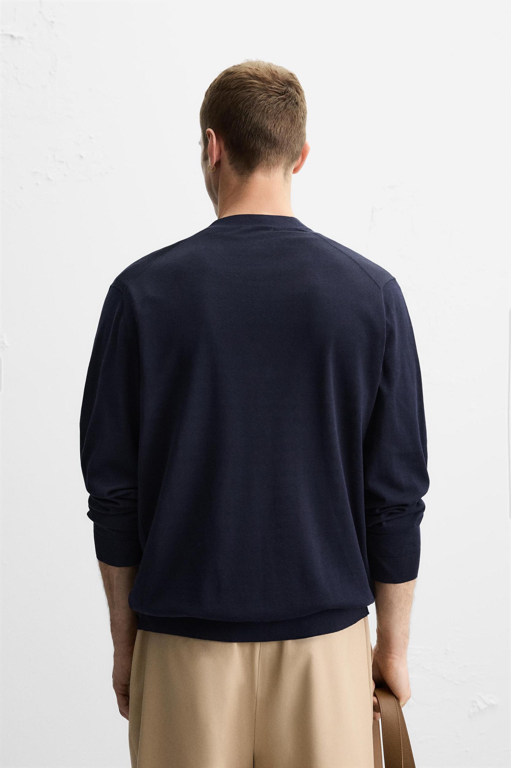 COTTON - WOOL CARDIGAN Product Image