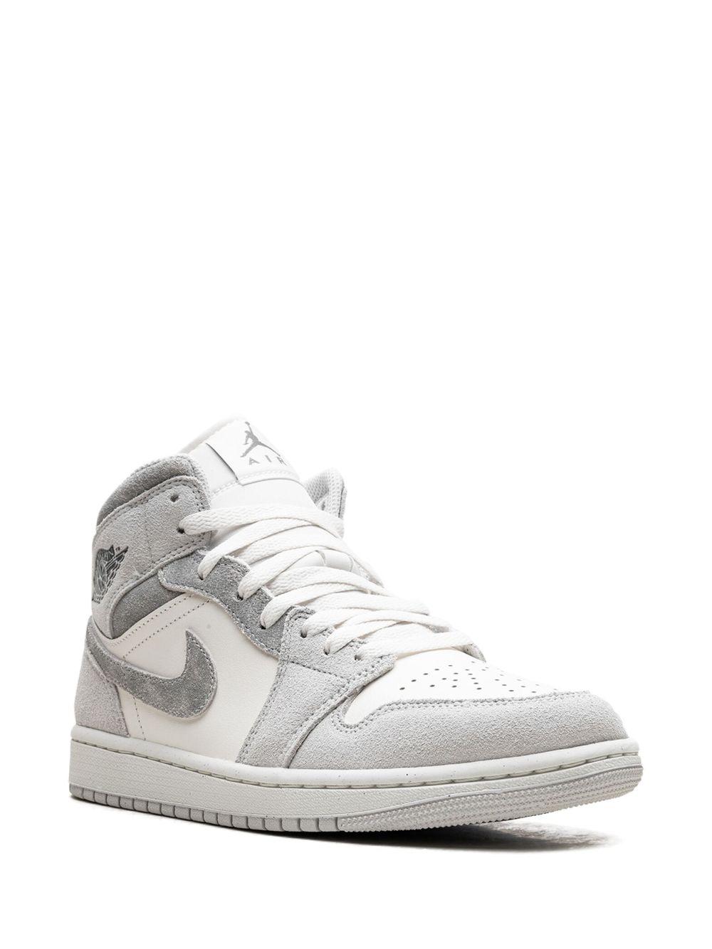 Jordan 1 Mid "Neutral Grey Sail" sneakers Product Image