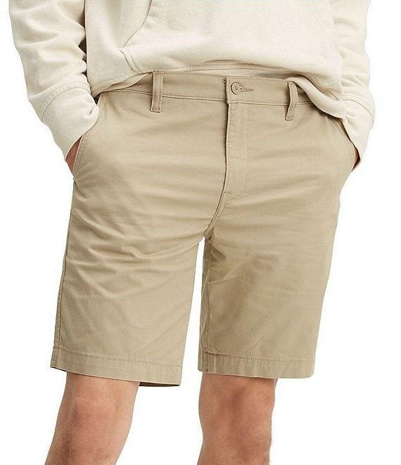 Levi's® Standard Taper Flat-Front 9#double; Inseam Chino Shorts Product Image