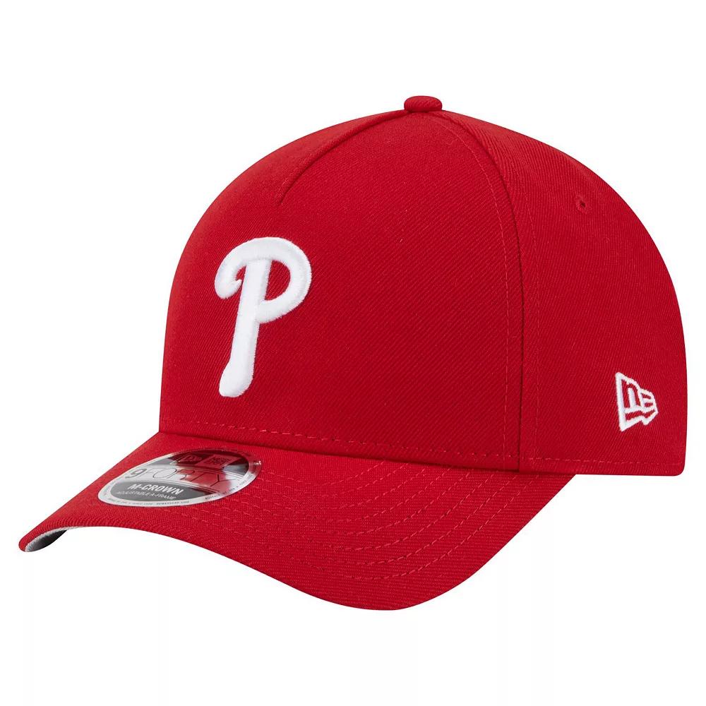 Men's New Era Red Philadelphia Phillies 9FORTY M-Crown Adjustable Hat Product Image