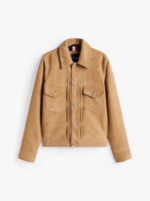 Suede Trucker Jacket Product Image