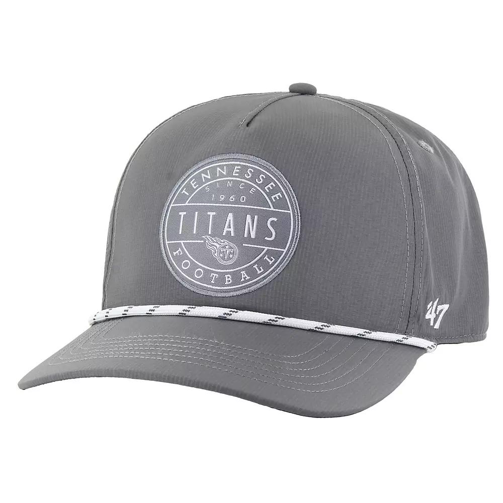 Men's '47  Gray Tennessee Titans Suburbia Hitch Adjustable Hat, Grey Product Image