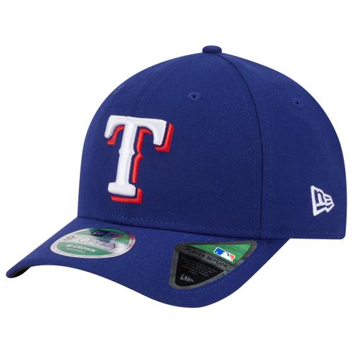 New Era Mens New Era Rangers Player Replica 9FORTY Cap - Mens Blue/White Product Image