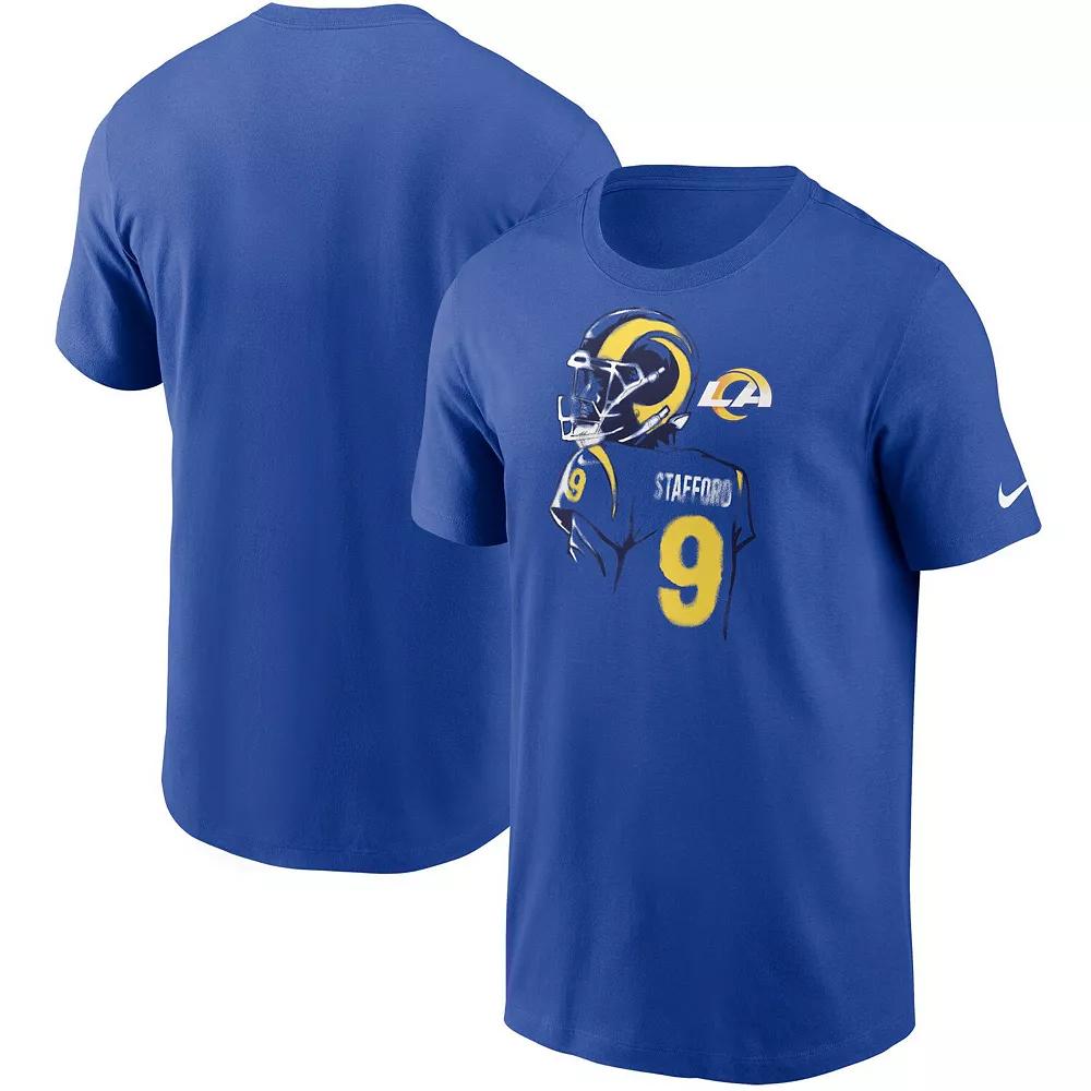 Men's Nike Matthew Stafford Royal Los Angeles Rams Player Graphic T-Shirt,  Product Image