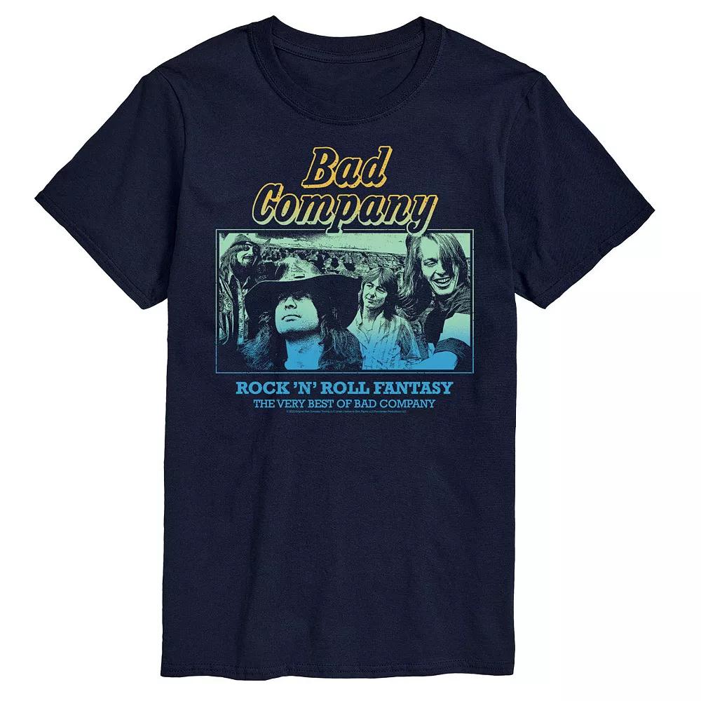 Big & Tall Bad Company Rock N Roll Tee, Men's,  Product Image