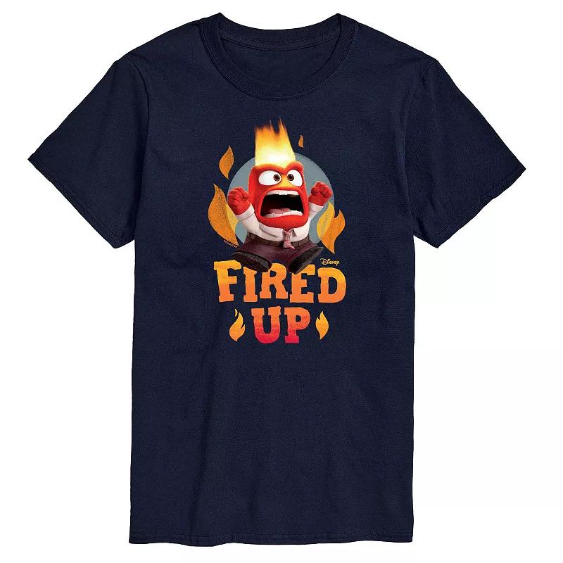 Big & Tall Disney / Pixar Inside Out Fired Up Tee, Men's,  Product Image