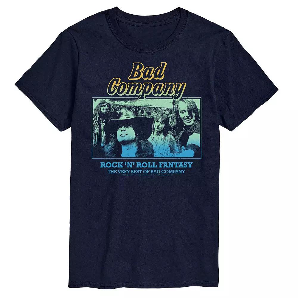 Big & Tall Bad Company Rock N Roll Tee, Men's,  Product Image