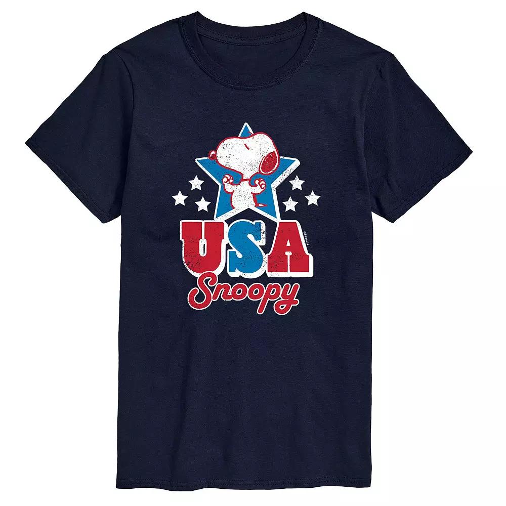 Men's Peanuts USA Snoopy Tee,  Product Image