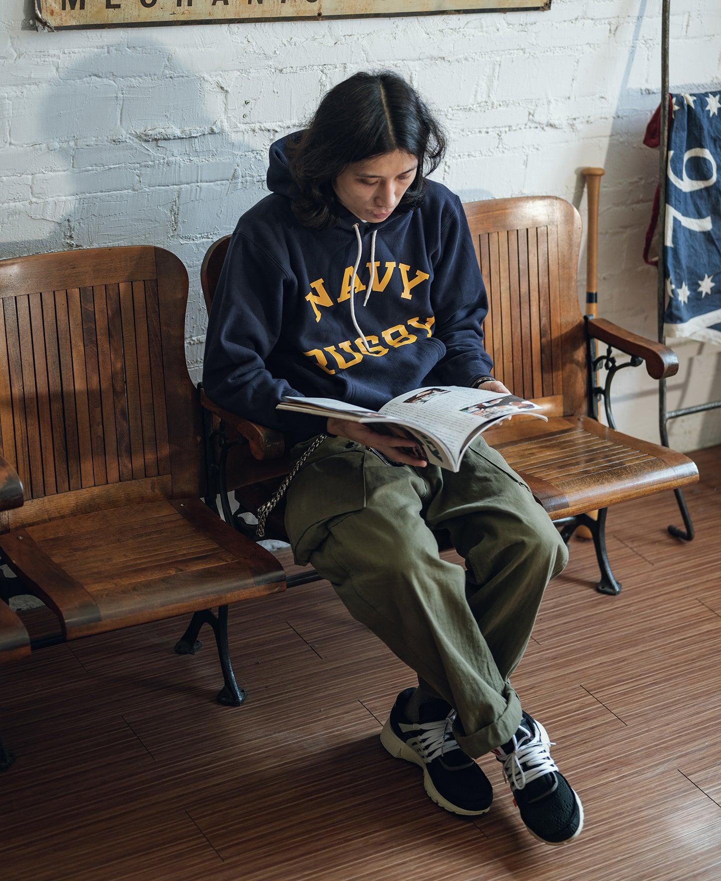 US Naval Academy Rugby Hoodie Product Image