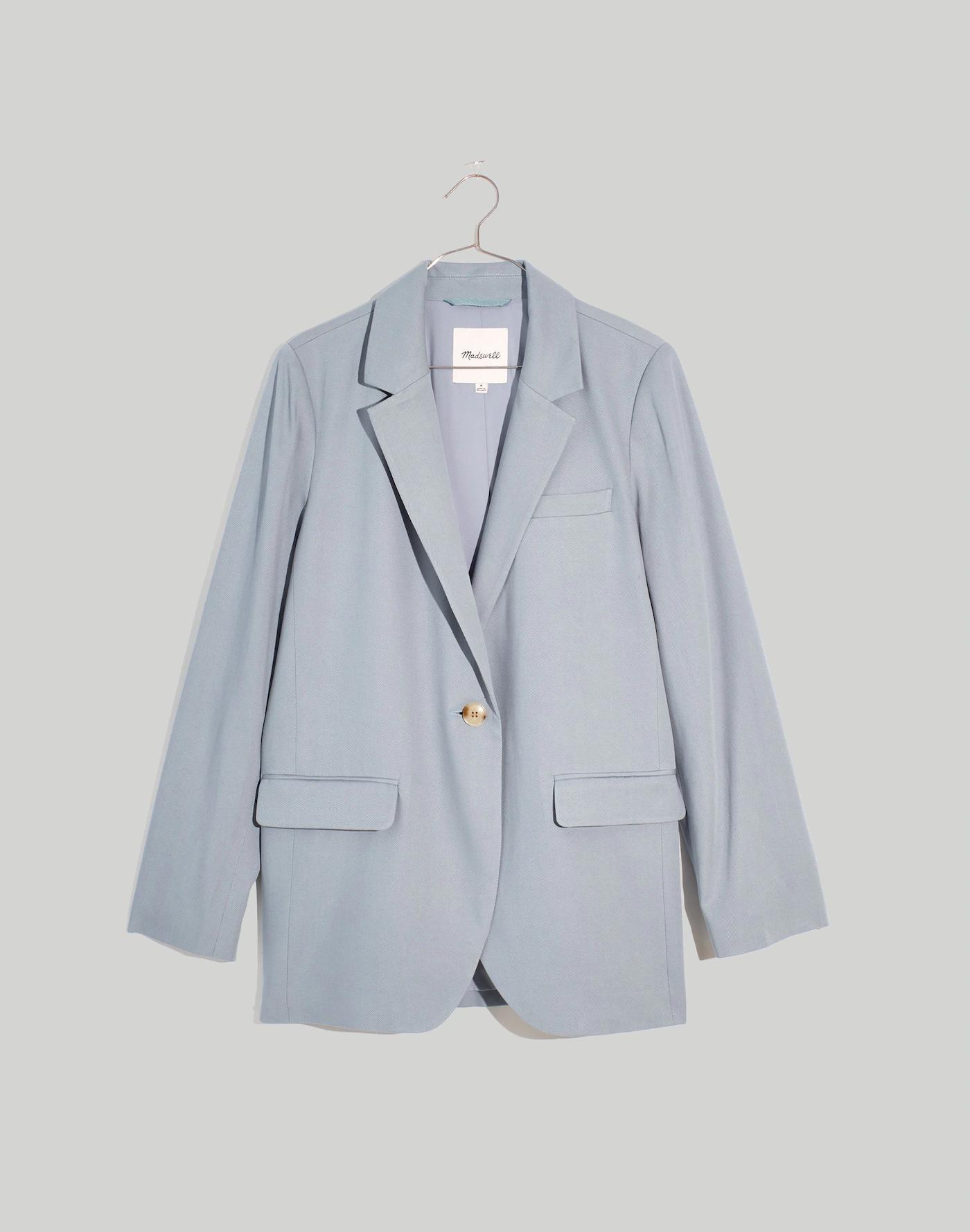 The Plus Larsen Blazer in Drapeweave Product Image