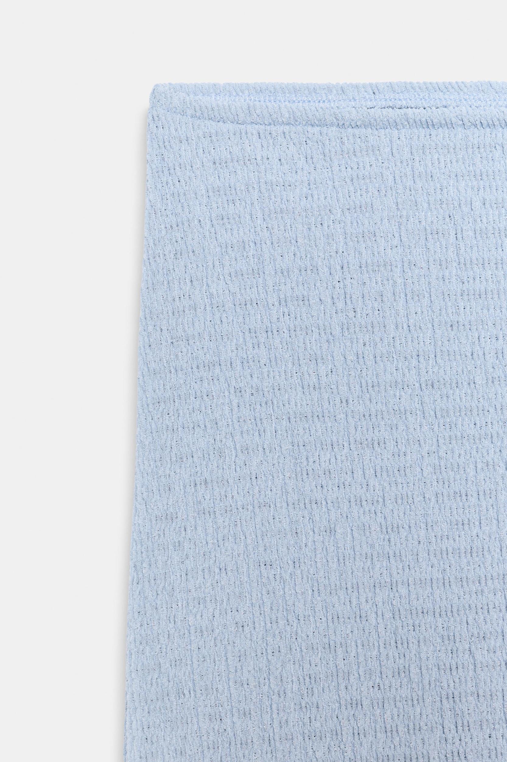 TEXTURED MIDI SKIRT Product Image