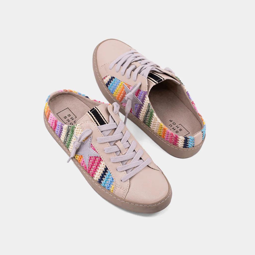 Polka Bright Multi Stripe Slide Sneaker Product Image