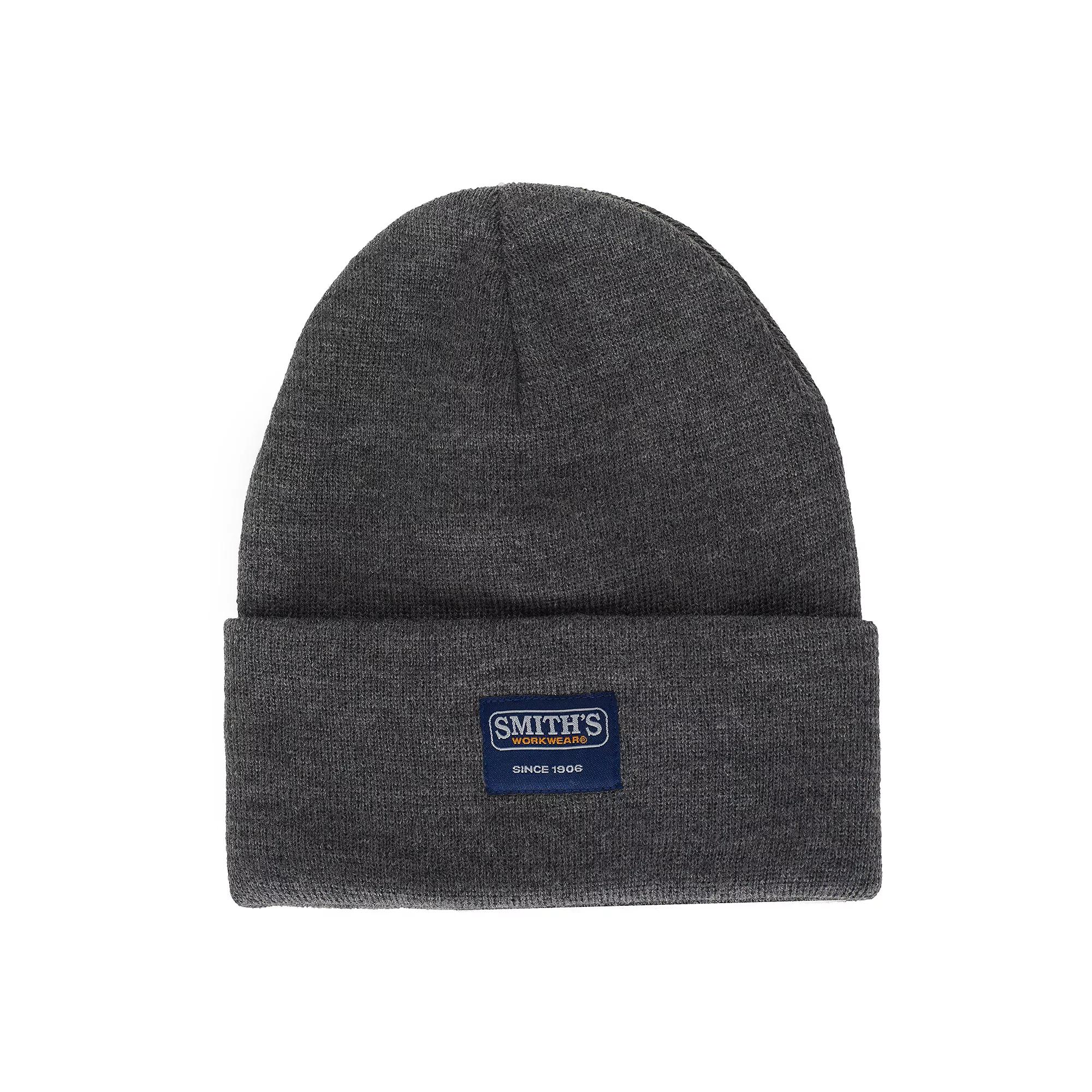 Men's Smith's Workwear Cuffed Pull-On Knit Beanie, Blue Product Image