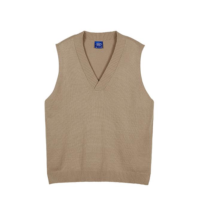 RT No. 3078 KNITTED V-NECK VEST Product Image