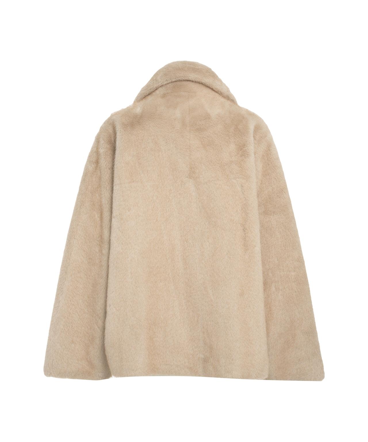 Faux fur short coat Product Image