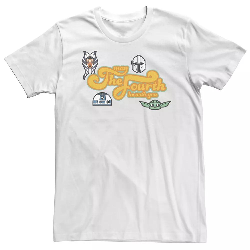 Big & Tall May the Fourth Be With You Tee, Men's,  Product Image