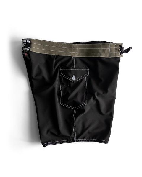 808 Boardshorts - Black Aloha Product Image