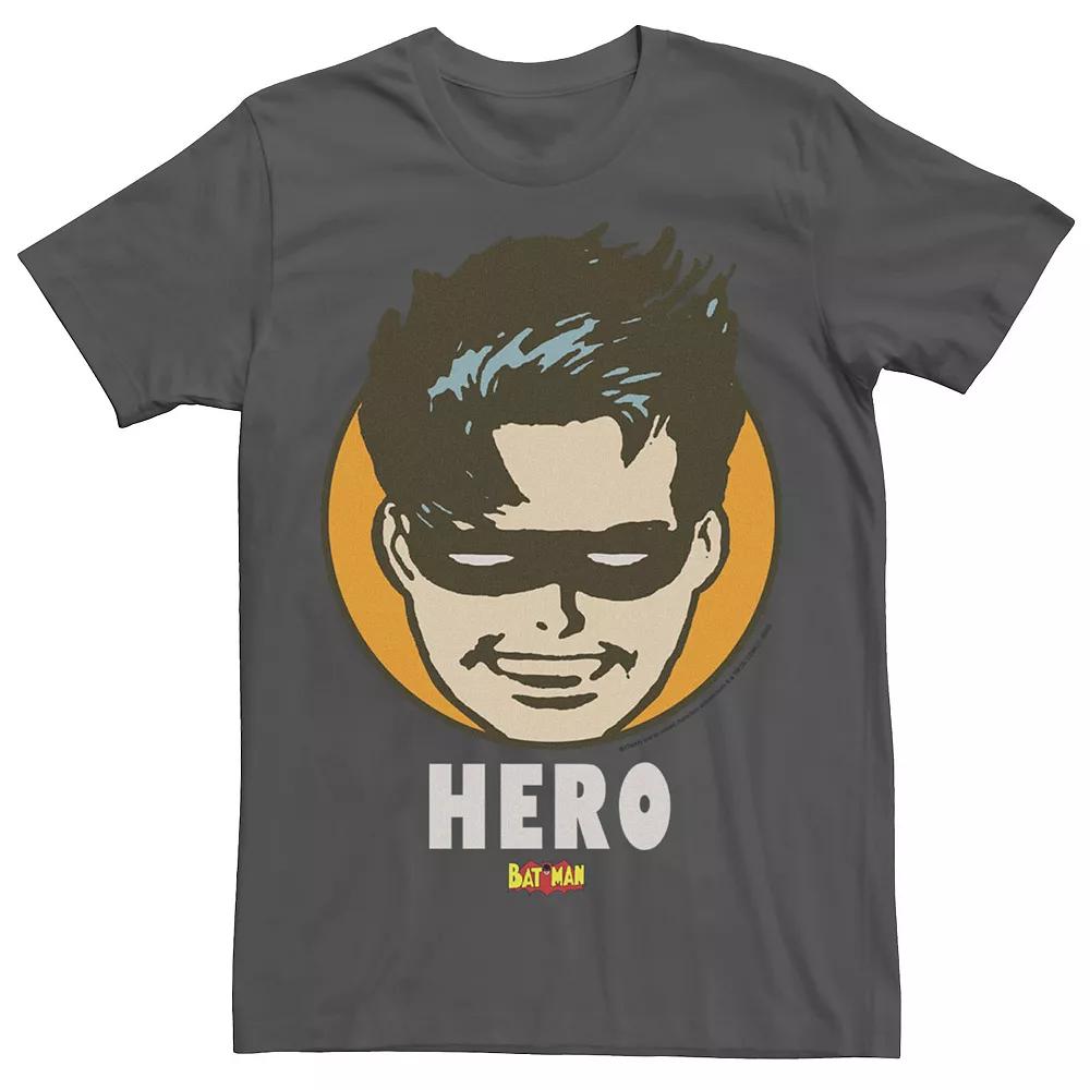 Men's Batman Vintage Robin Hero Circle Portrait Tee,  Product Image