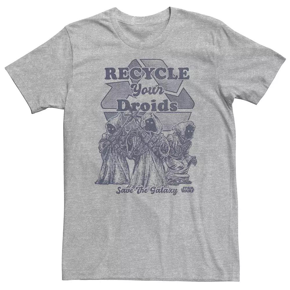 Men's Star Wars Jawas Recycle Your Droids Save The Galaxy Portrait Graphic Tee,  Product Image