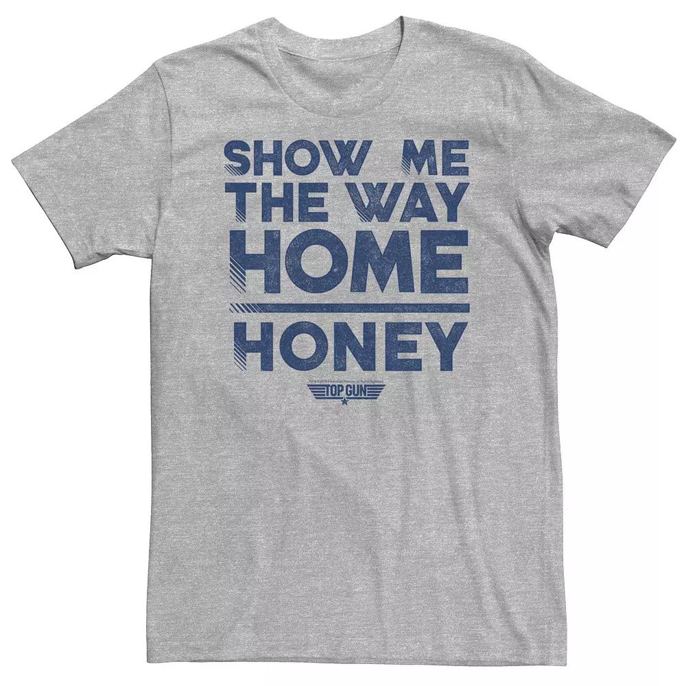 Big & Tall Top Gun Show Me The Way Home Honey Tee, Men's,  Product Image
