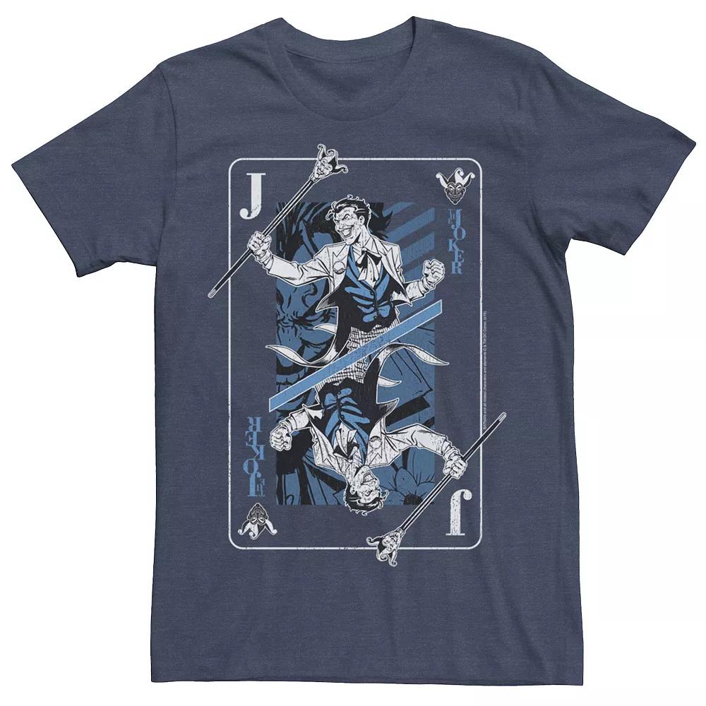 Men's DC Comics The Joker Playing Card Tee,  Product Image