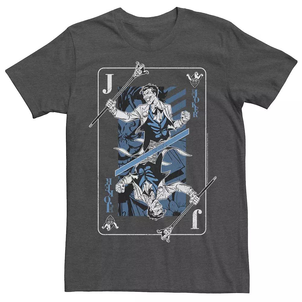Men's DC Comics The Joker Playing Card Tee,  Product Image