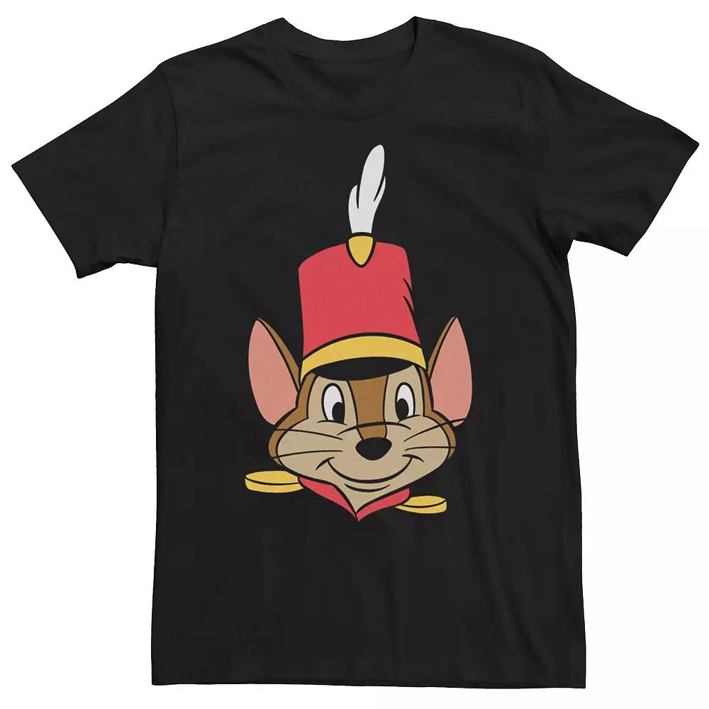 Disney's Dumbo Timothy Q. Mouse Men's Big Face Tee,  Product Image