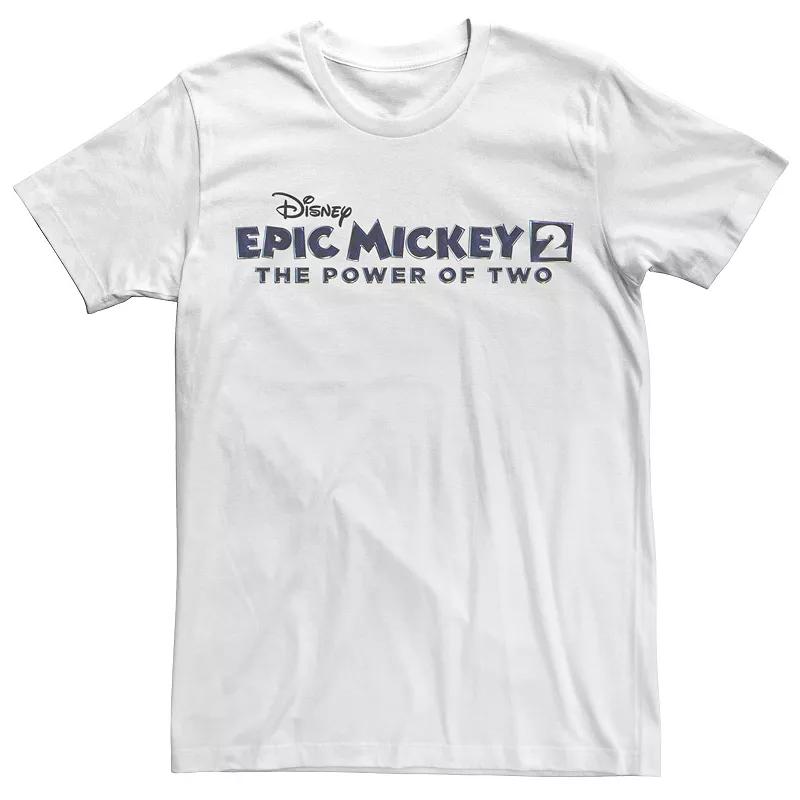 Disney's Epic Mickey 2 Men's The Power Of Two Logo Tee,  Product Image