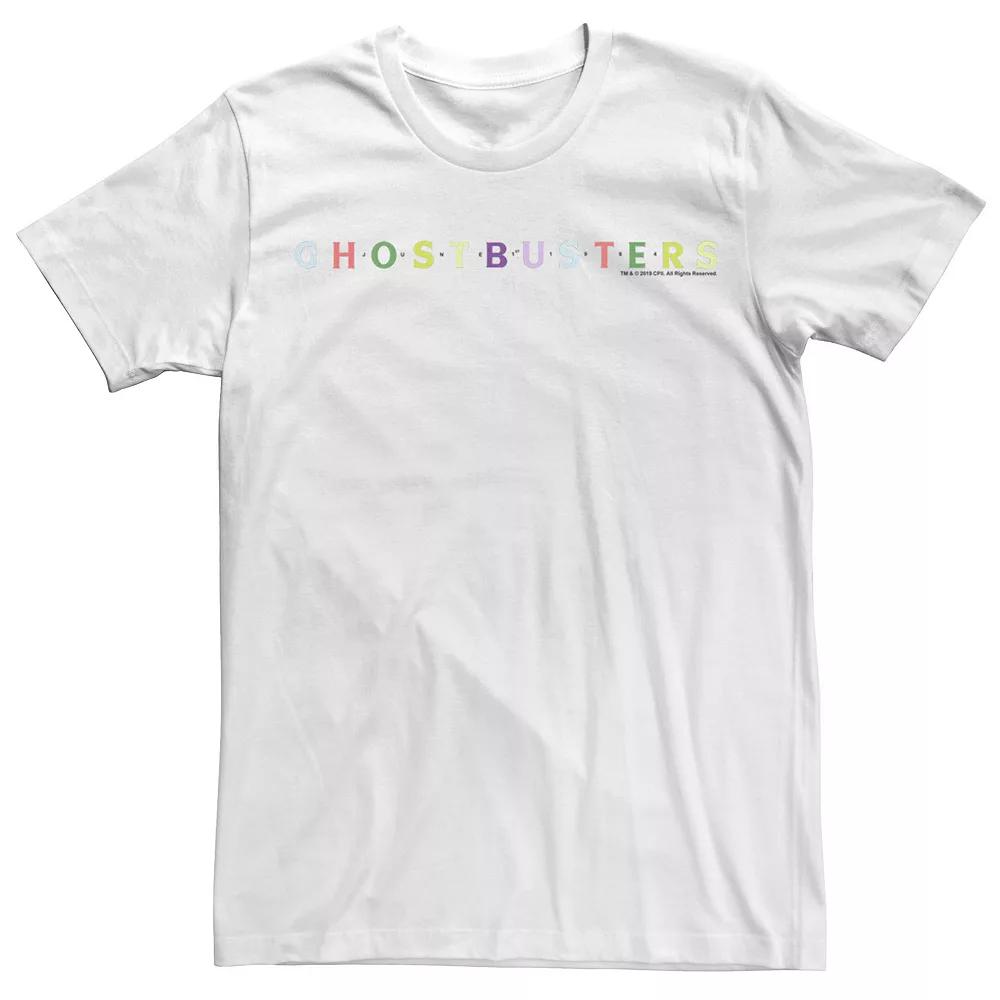 Men's Ghostbusters Colorful Logo Graphic Tee,  Product Image